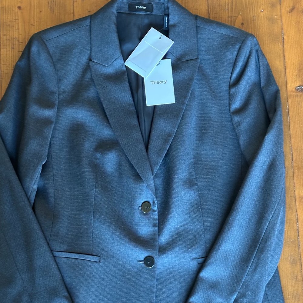 Theory Nichelle Wool Blazer